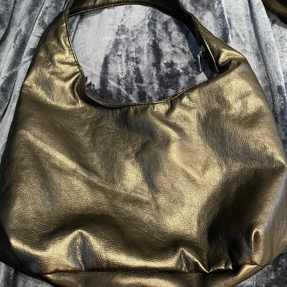 Black Floral Graphic Women's Bag - Picture 3 of 4